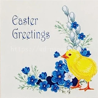 Винтидж салфетки за великденска хартия